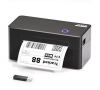 vretti Thermal Label Printer, 4x6 Shipping Label Printer for Small Business, Compatible with Windows Mac OS Linux and Chrome OS, Stable for Amazon Royal Mail Hermes eBay Shopify, USB Only