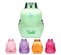 VRFASHION Personalized Ballet Dance Backpack for Dancer w/Embroidery Name