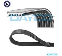 Dayco V-Ribbed Belt 6PK1688S - 6 Ribs 1688mm Auxiliary Fan/Alternator - for Ford