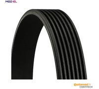 Multi-ribbed V-belt 7PK1240 CONTINENTAL CTAM for ALFA ROMEO FIAT SMART RENAULT