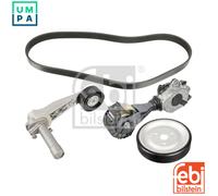 Febi Bilstein 107429 V-Ribbed Belt Set with Belt Tensioner, Number of Ribs 1 Item