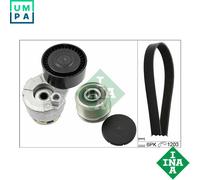 VRIBBED BELT SET 529 0009 20 FOR RENAULT CLIO/II/Hatchback/Van/IV/Grandtour 1.5L