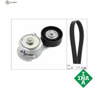 Multi-ribbed V-belt kit 529 0013 10 INA for FIAT ALFA ROMEO OPEL ABARTH FORD