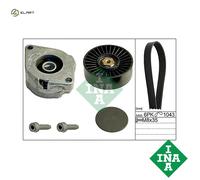 INA 529 0102 10 V-Ribbed Belt Set
