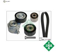 Ina V-Ribbed Belt Set 529 0107 10 for Peugeot Citroen Fiat