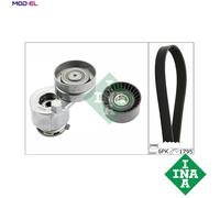 INA V-Ribbed Belt Set 529 0124 10 - Fits Mitsubishi, Nissan, Opel, Renault, Vauxhall