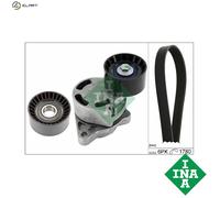 VRIBBED BELT SET 529 0137 10 FOR RENAULT LAGUNA/II/Grandtour/Sport/Tourer VEL