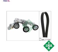 Ina V-Ribbed Belt Set 529 0148 10 for Mercedes-Benz A-Class W169/W245 OM640 2.0L