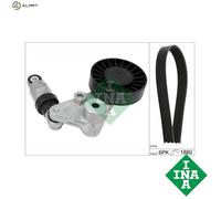 Multi-ribbed V-belt kit 529 0202 10 INA for SAAB OPEL