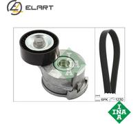INA 529 0292 10 V-Ribbed Belt Set