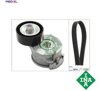 Multi-ribbed V-belt kit 529 0292 10 INA for CITROËN PEUGEOT OPEL