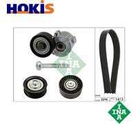 INA 529 0304 10 V-Ribbed Belt Set