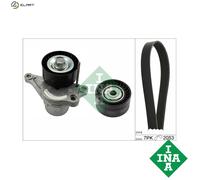 Multi-ribbed V-belt kit 529 0352 10 INA for NISSAN RENAULT OPEL