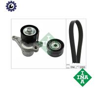 Multi-ribbed V-belt kit 529 0352 10 INA for NISSAN RENAULT OPEL