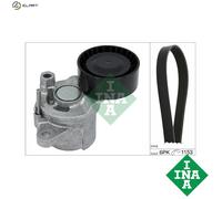 VRIBBED BELT SET 529 0379 10 FOR PEUGEOT PARTNER/Box/Body/MPV 2008/Van/II 301