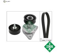 Multi-ribbed V-belt kit 529 0385 10 INA for FORD FOCUS I FOCUS I Saloon MAVERICK