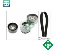 Multi-ribbed V-belt kit 529 0412 10 INA for RENAULT NISSAN