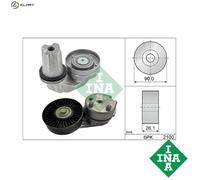 Drive Belt Kit 529042210 INA Set 9H2219A216DA AH226C301BA CPLA5A228AB LR035493