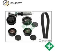INA V-ribbed belt set 529 0472 10 Check alternator freewheel clutch & replace if necessary AUDI: A4 B8 Avant, A5 B8 Coupe, A6 C6 Avant