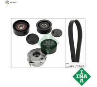 INA V-ribbed belt set 529 0484 10 Check alternator freewheel clutch & replace if necessary AUDI: A6 C7 Avant, A7 Sportback, A6 C7 Saloon