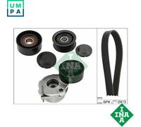 VRIBBED BELT SET 529 0484 10 FOR AUDI A6/C7/Allroad A7/Sportback Q5 A4/B8 A5