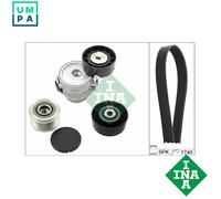 Ina Multi-ribbed V-belt Kit 529 0518 20 – Freewheel Belt Pulley – For Ford