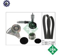 VRIBBED BELT SET 529 0523 20 FOR AUDI A4B6A6C5 AVB/AVF/AWX 1.9L 4cyl A4 B6