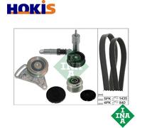 VRIBBED BELT SET 529 0523 20 FOR AUDI A4B6A6C5 AVB/AVF/AWX 1.9L 4cyl A4 B6