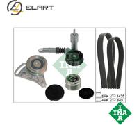 VRIBBED BELT SET 529 0523 20 FOR AUDI A4B6A6C5 AVB/AVF/AWX 1.9L 4cyl A4 B6
