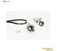 CONTITECH 6PK1073 EXTRA K1 V-Ribbed Belt Set