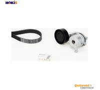 VRIBBED BELT SET 6PK1217K4 FOR PEUGEOT CITROËN TOYOTA YARIS/Hatchback/Van 1.0L