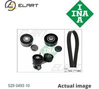 INA 529 0493 10 V-Ribbed Belt Set