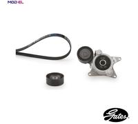 GATES K017PK2000 V-Ribbed Belt Set