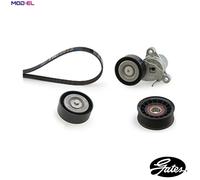 VRIBBED BELT SET K026PK1503 FOR FORD AUSTRALIA M1JE 1.0L 3cyl FIESTA Hatchback