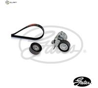 GATES K296PK1660 V-Ribbed Belt Set Fits BMW 1 Series 2 Series 3 Series 4 Series