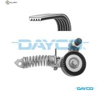 Multi-ribbed V-belt kit KPV344 DAYCO for OPEL CORSA D MERIVA A MPV CORSA B AGILA