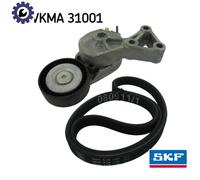 V-Ribbed Belt Set SKF VKMA 31001 Fits Audi Ford Seat Skoda VW A3 Alhambra Bora