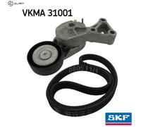 V-Ribbed Belt Set SKF VKMA 31001 Fits Audi Ford Seat Skoda VW A3 Alhambra Bora