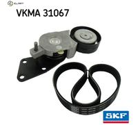 SKF VKMA 31067 V-Ribbed Belt Set
