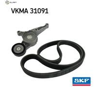 SKF VKMA 31091 V-Ribbed Belt Set