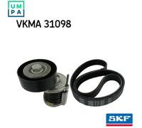 VRIBBED BELT SET VKMA 31098 FOR SKODA OCTAVIA/II/Combi LAURA SUPERB ROOMSTER