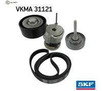 V-ribbed Belt Set For VW POLO FOX Skoda ROOMSTER RAPID FABIA 03D145276D