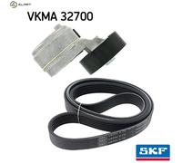 Multi-ribbed V-belt kit VKMA 32700 SKF for SANTANA IVECO