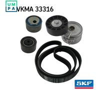 SKF VKMA 33316 V-Ribbed Belt Set