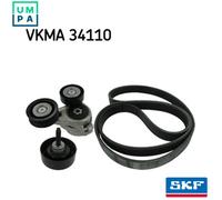 SKF VKMA 34110 V-Ribbed Belt Set