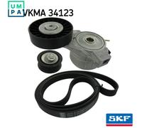 SKF VKMA 34123 V-Ribbed Belt Set