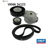SKF VKMA 34123 V-Ribbed Belt Set