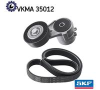Multi-ribbed V-belt kit VKMA 35012 SKF for OPEL ASTRA G Hatchback ASTRA G Estate