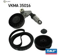 SKF VKMA 35016 V-Ribbed Belt Set