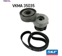 SKF VKMA 35035 V-Ribbed Belt Set